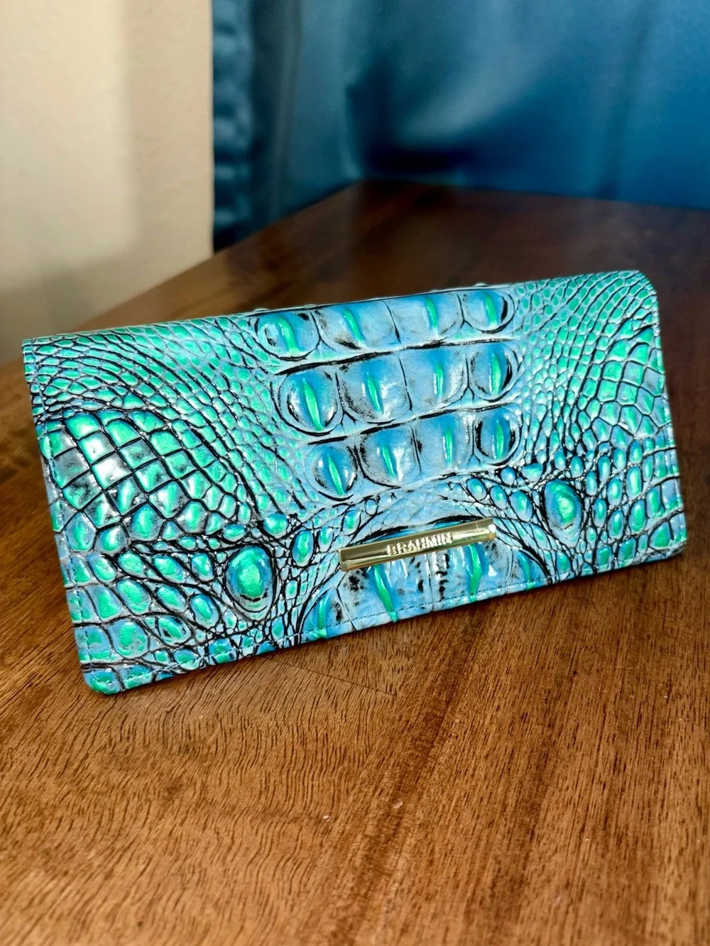 Brahmin EUC Ady - Multi Esplanade (solid) - Metallic - LIKE NEW - Back Eye - Picture 14 of 15